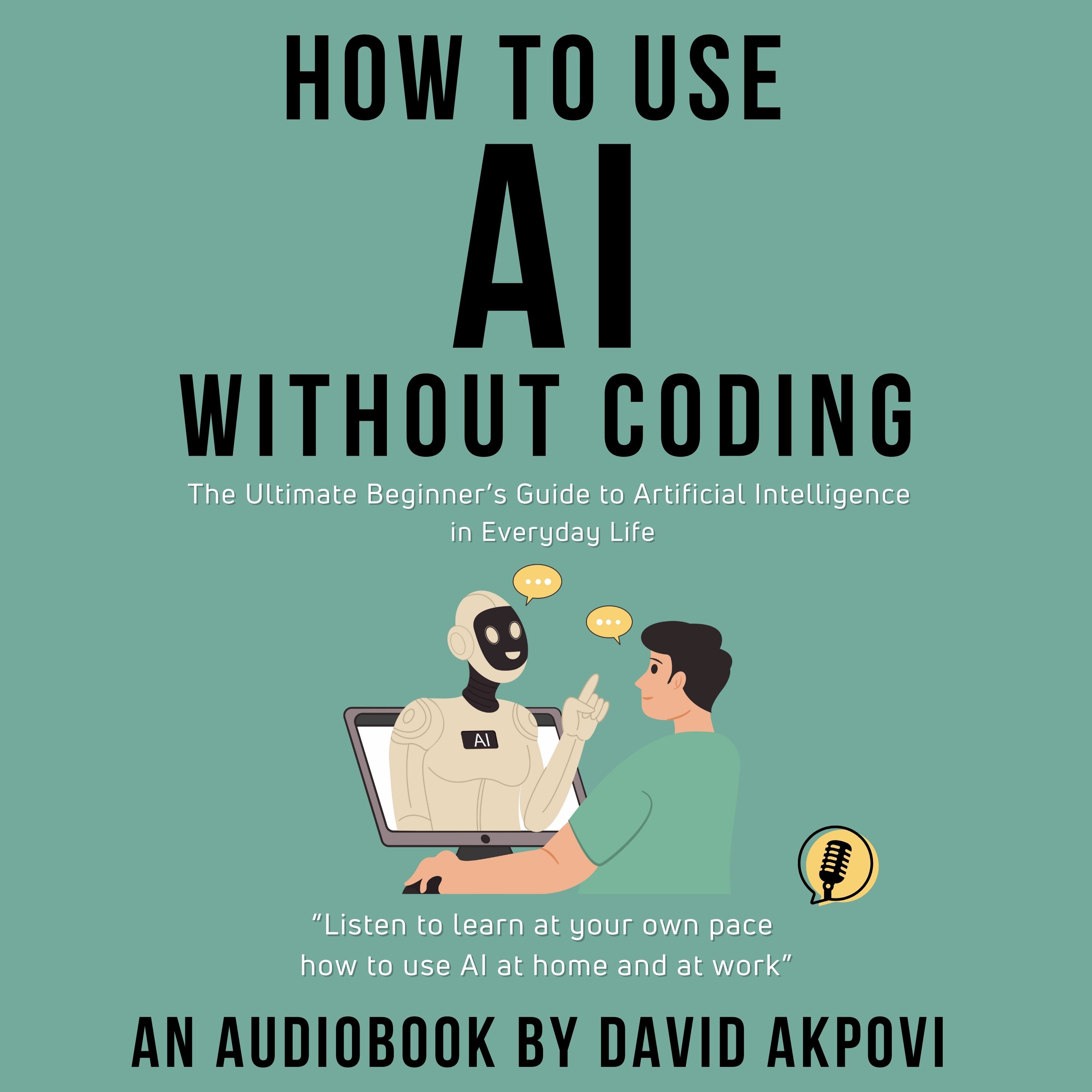 Audiobook cover: How to Use AI Without Coding